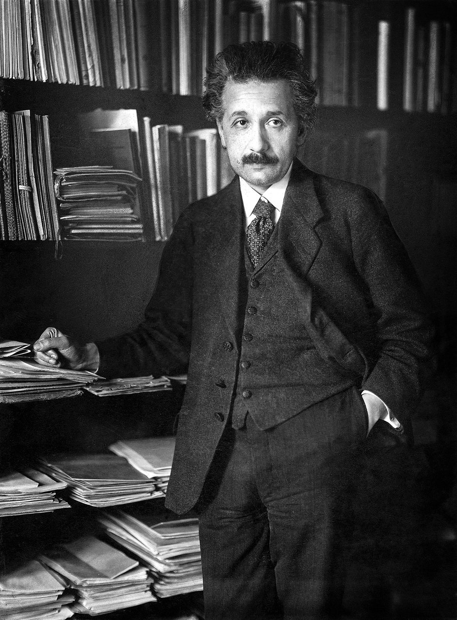 Albert Einstein door Unknown photographer