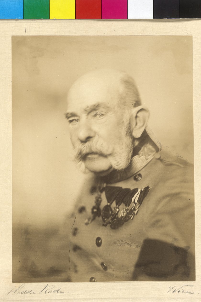 Franz Joseph I door Unknown photographer