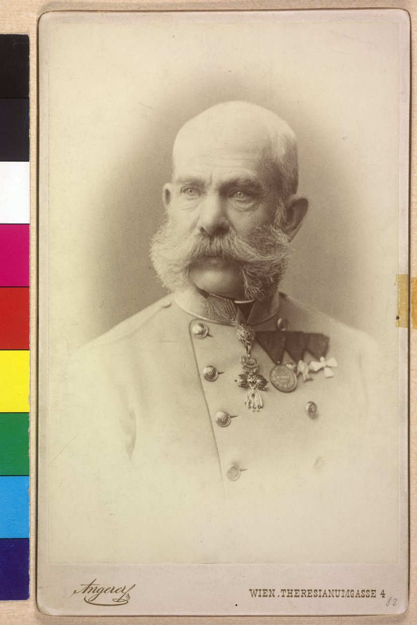 Franz Joseph I door Unknown photographer