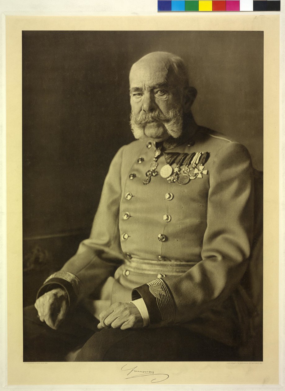 Franz Joseph I door Unknown photographer