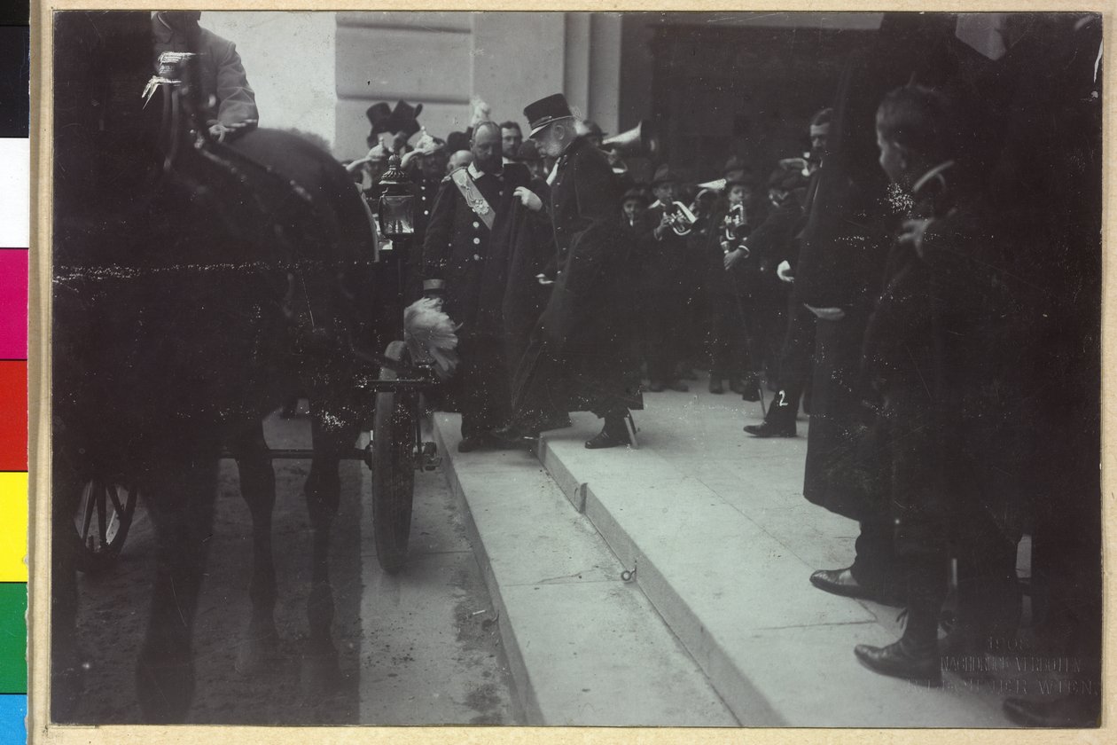 Franz Joseph I door Unknown photographer