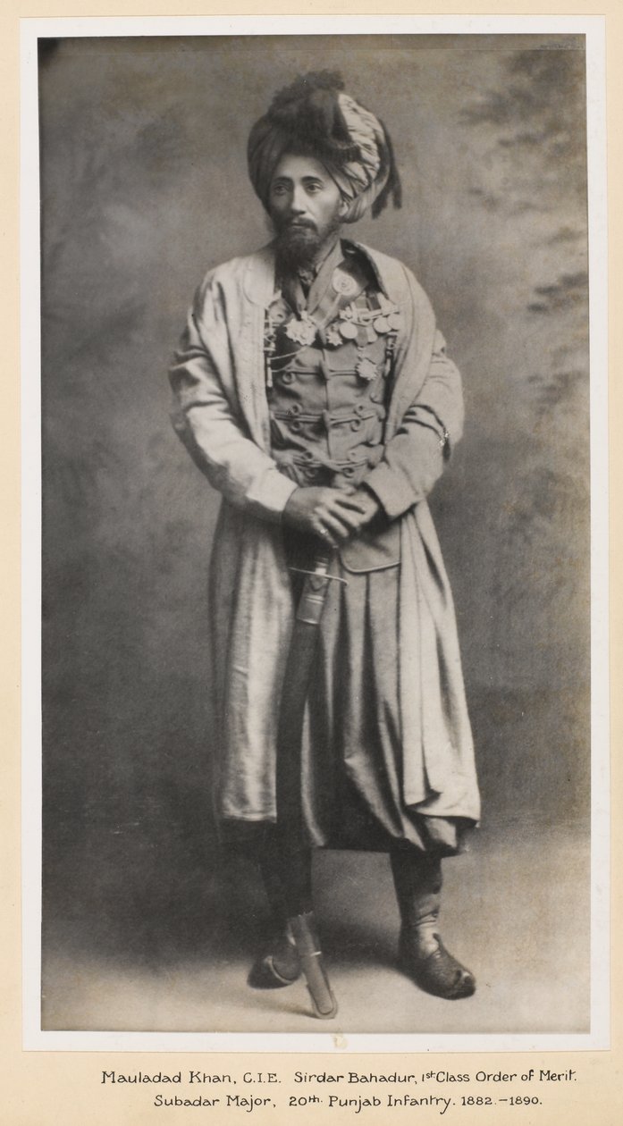 Mauladad Khan Sirdar Bahadur door Unknown photographer