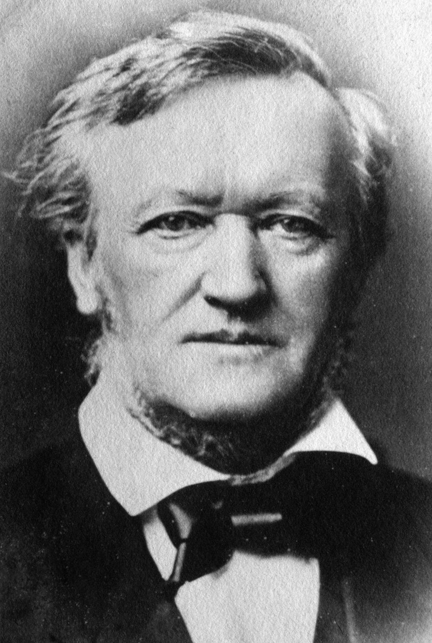 Portret van Richard Wagner door Unknown photographer