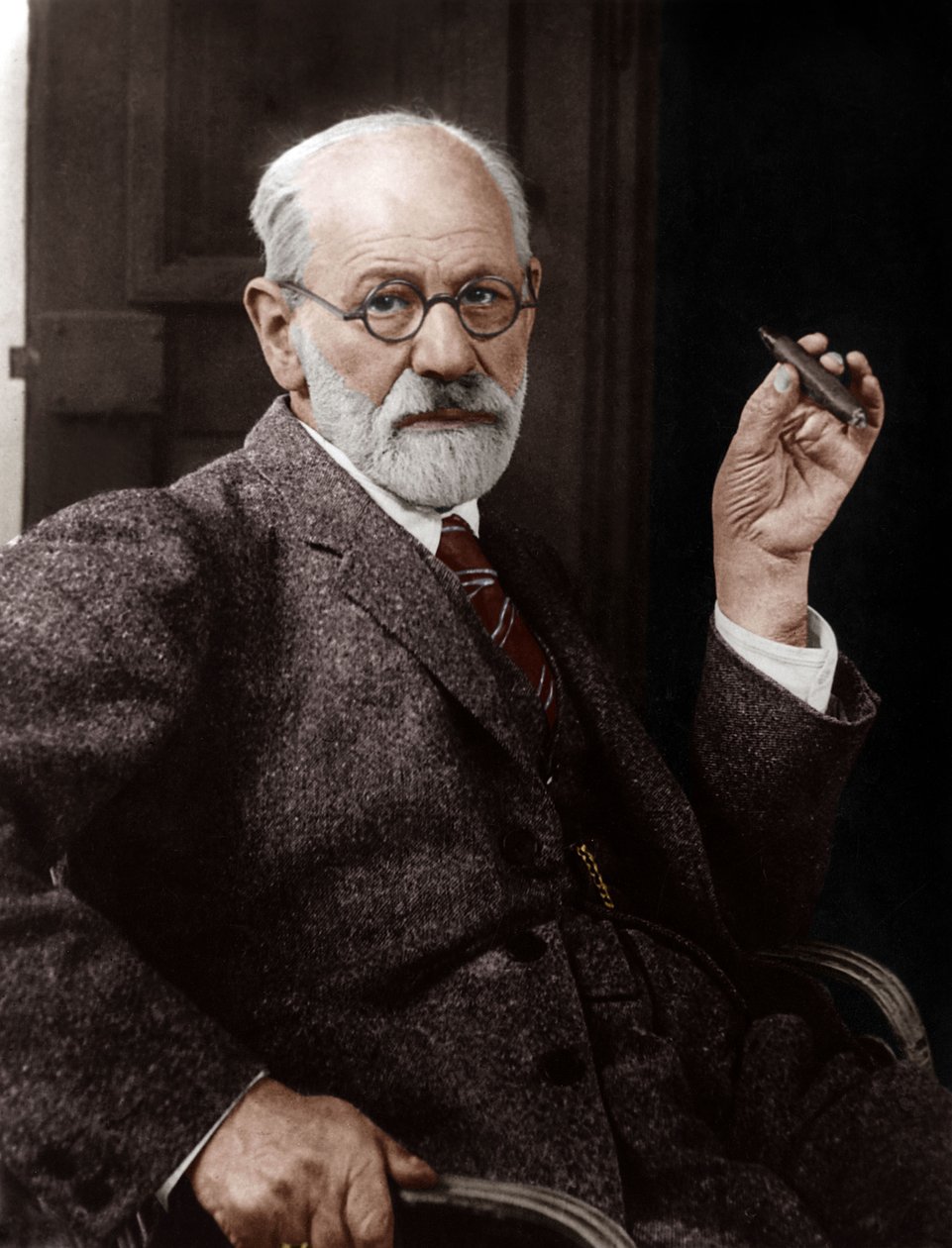 Sigmund Freud door Unknown photographer