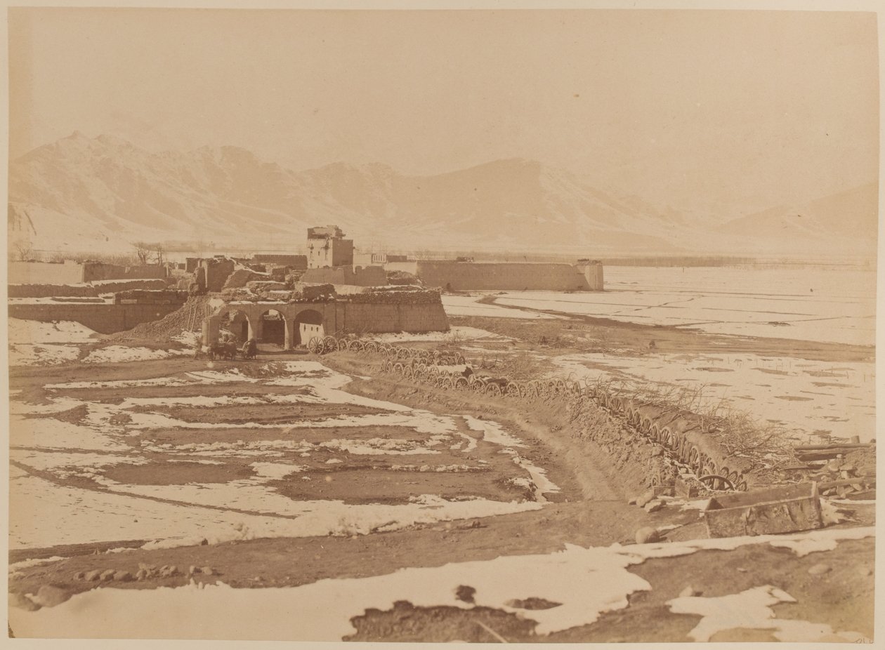 Het Sherpur Kantonment, circa 1879 door Unknown