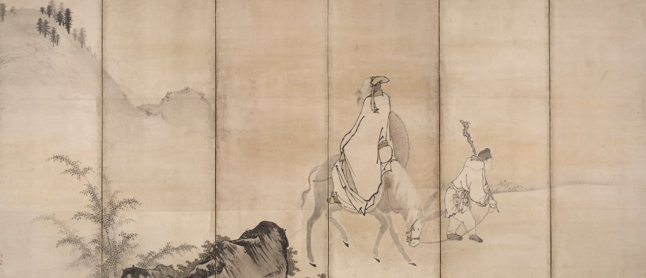 Pan Lang (Han Rō) door Unkoku Tōgan
