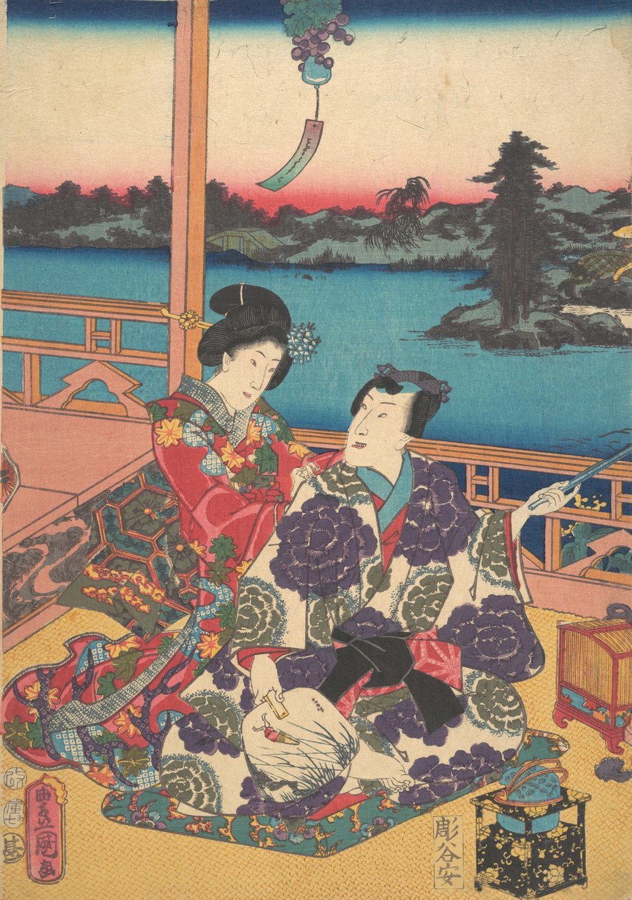 Afdruk door Utagawa Kunisada