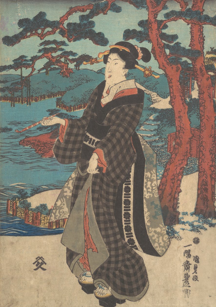 Afdruk door Utagawa Kunisada