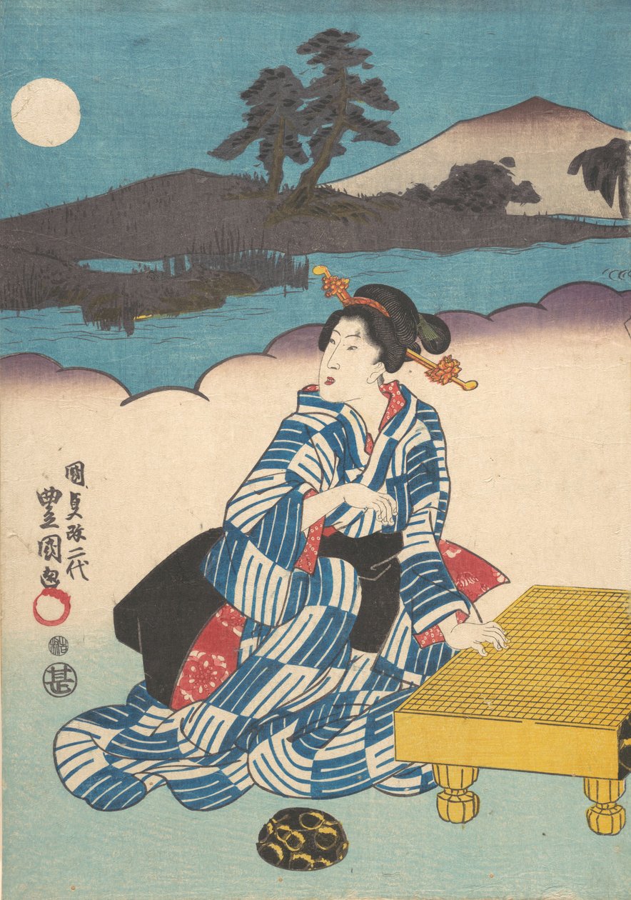 Prent door Utagawa Kunisada