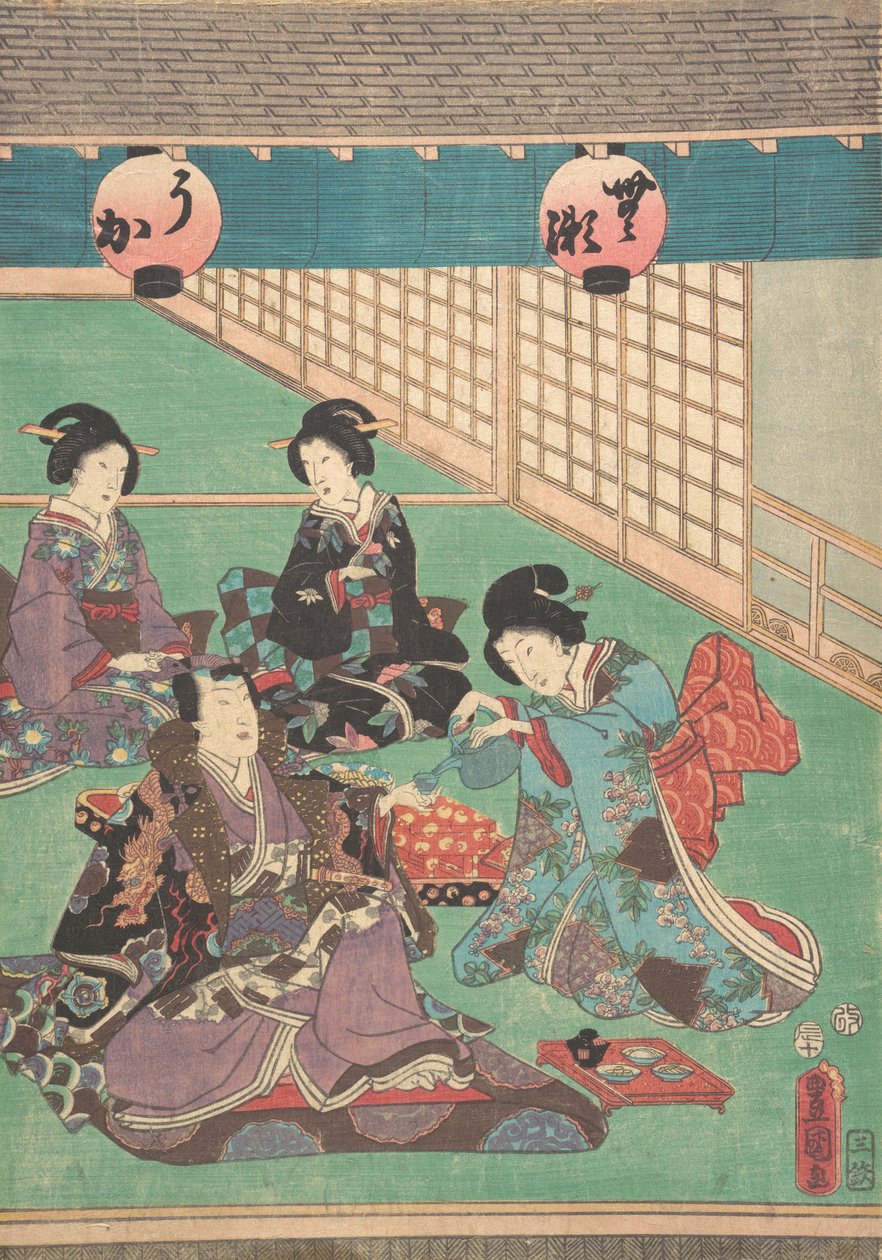 Afdruk door Utagawa Kunisada