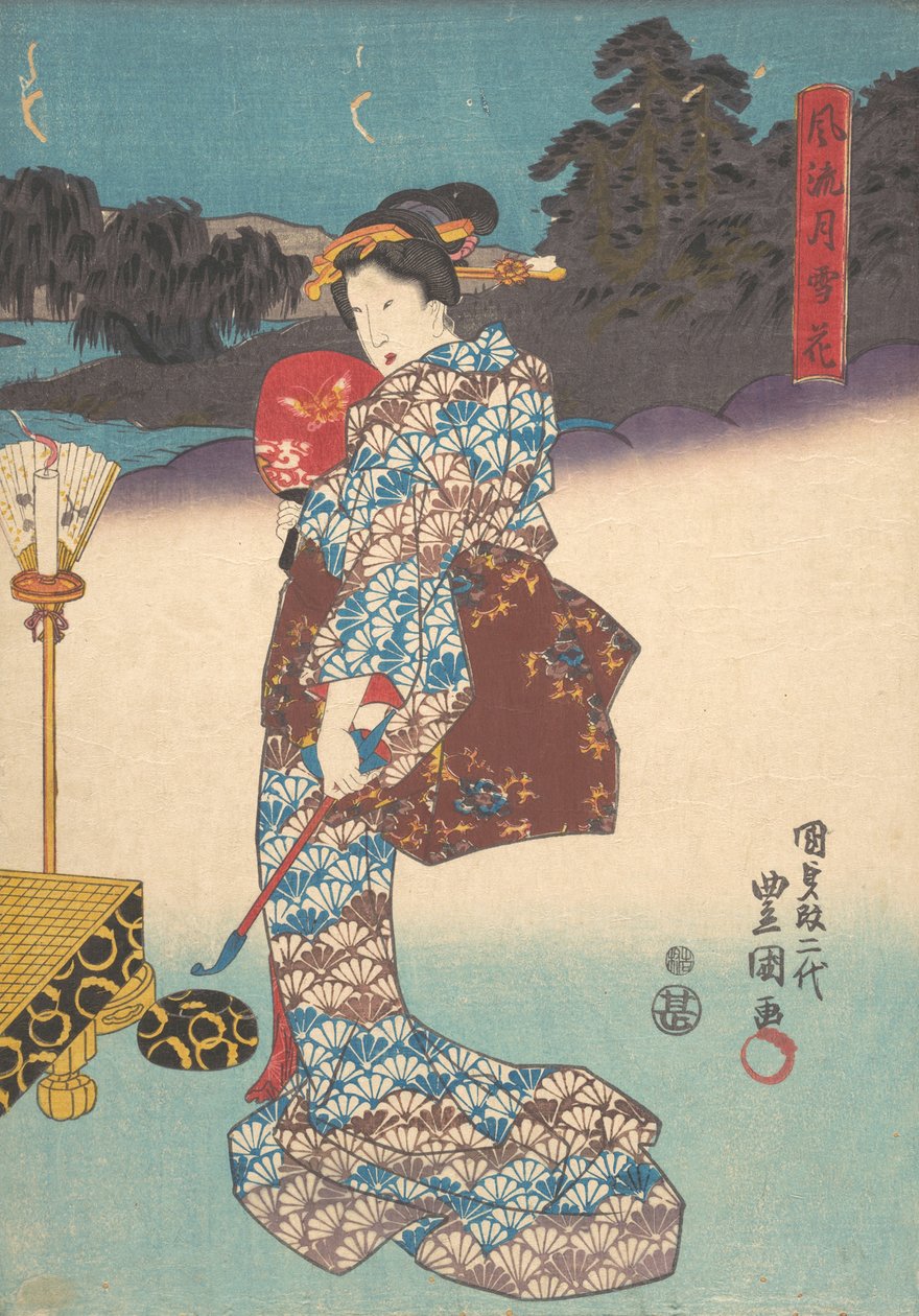 Afdruk door Utagawa Kunisada