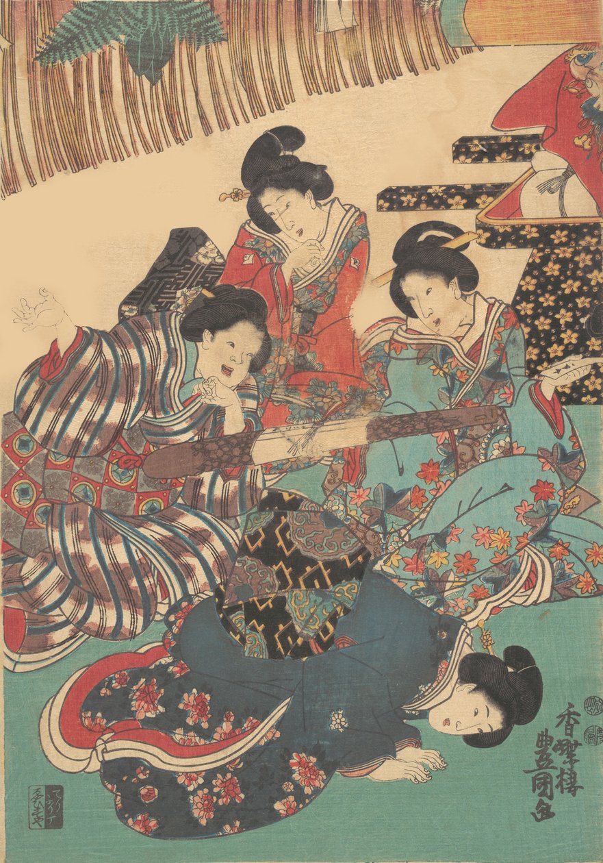 Print door Utagawa Kunisada