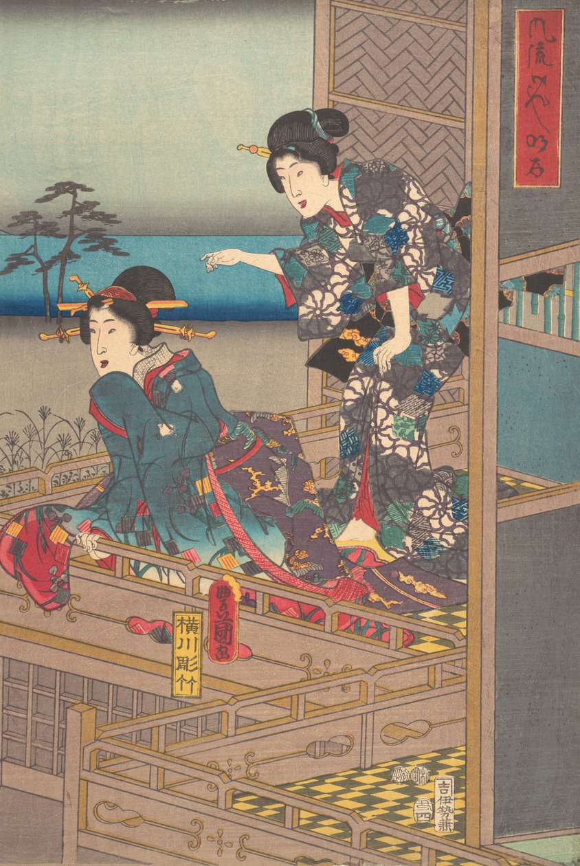 Print door Utagawa Kunisada