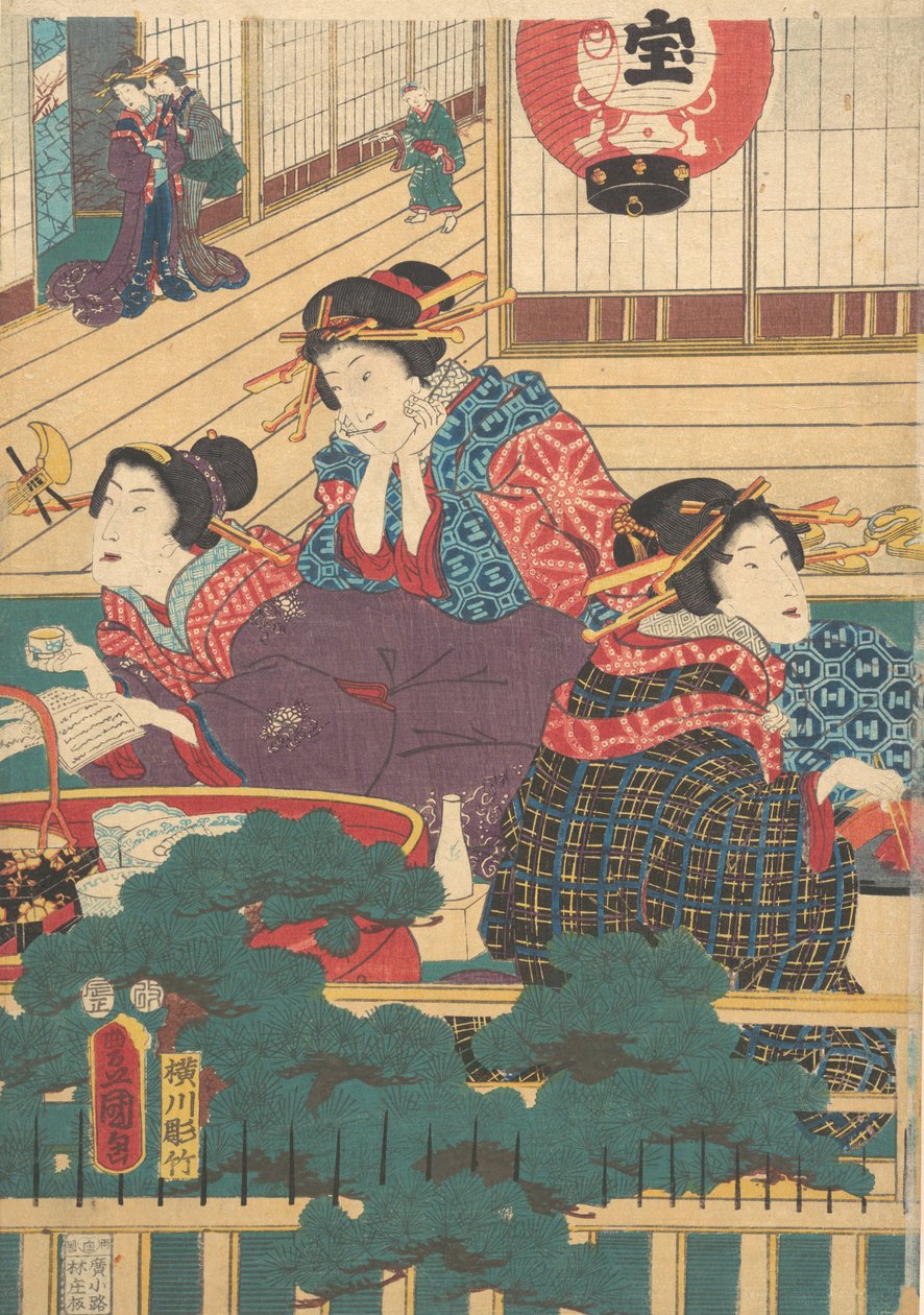 Prent door Utagawa Kunisada