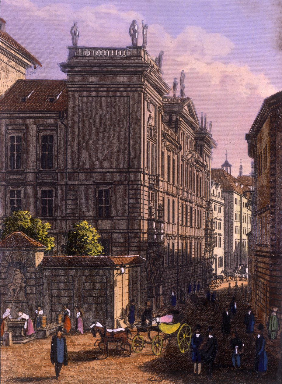 Clam-Gallas Paleis, 1847 door V. Merklas