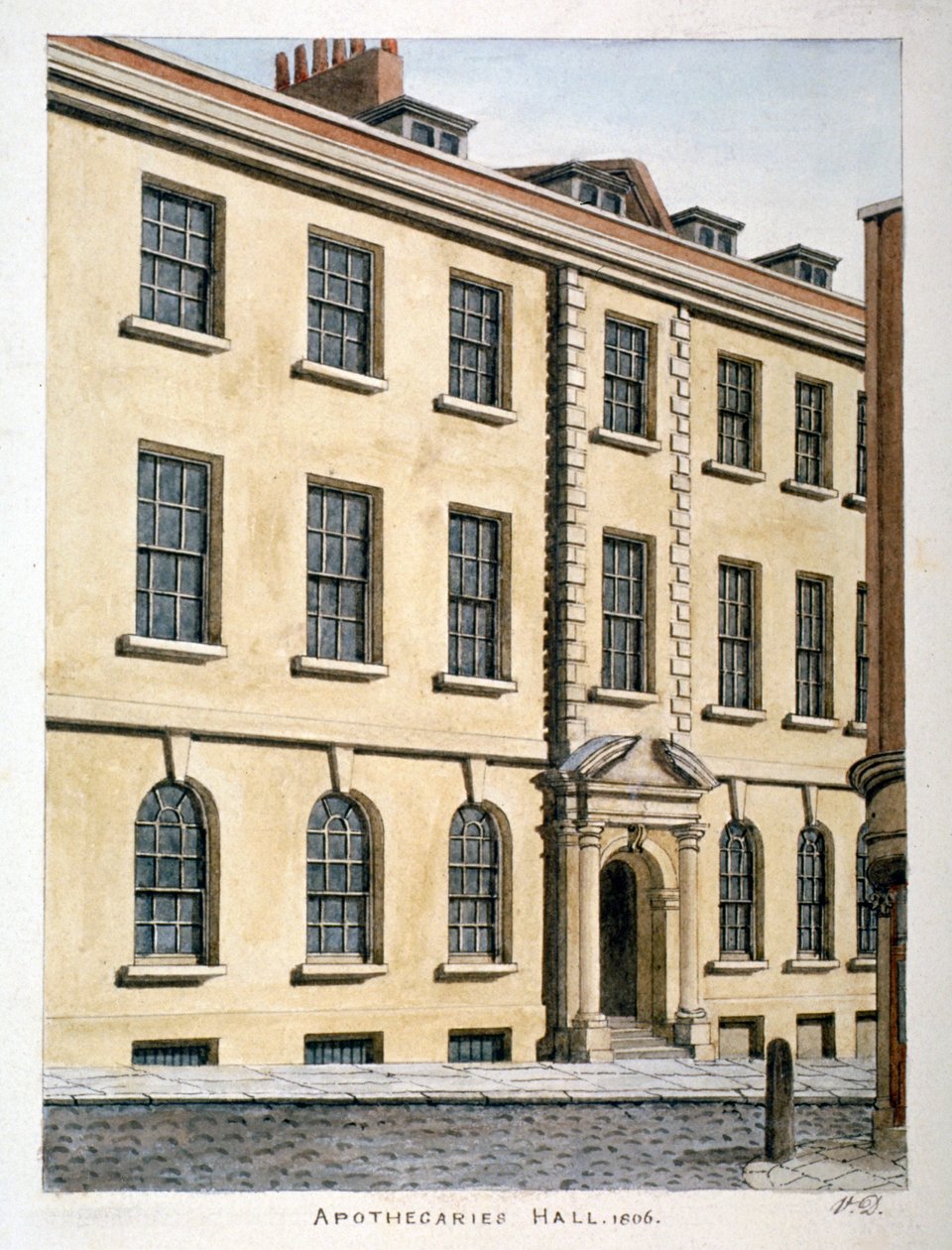 Apothekershal, City of London door Valentine Davis
