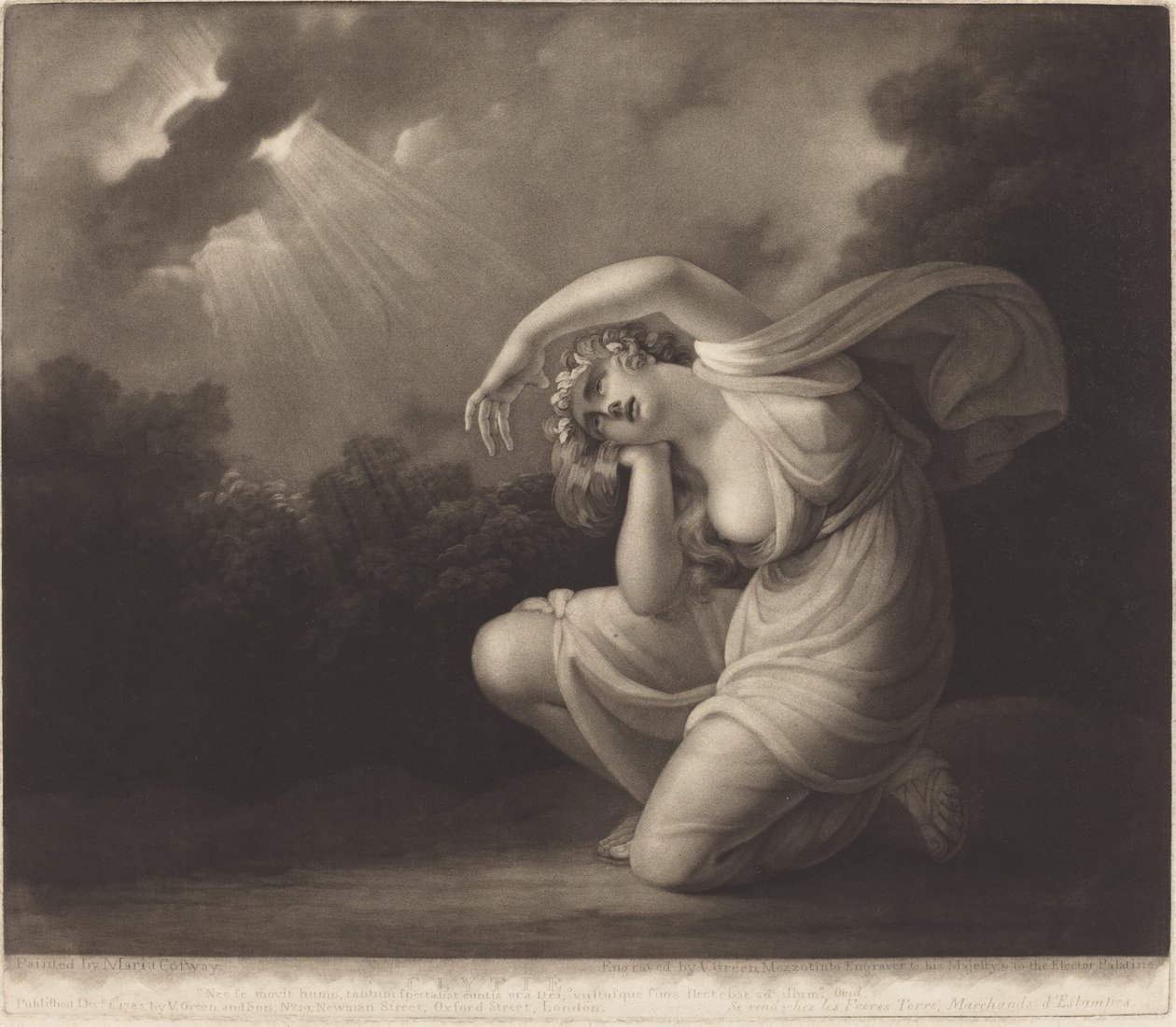 Clytie door Valentine Green