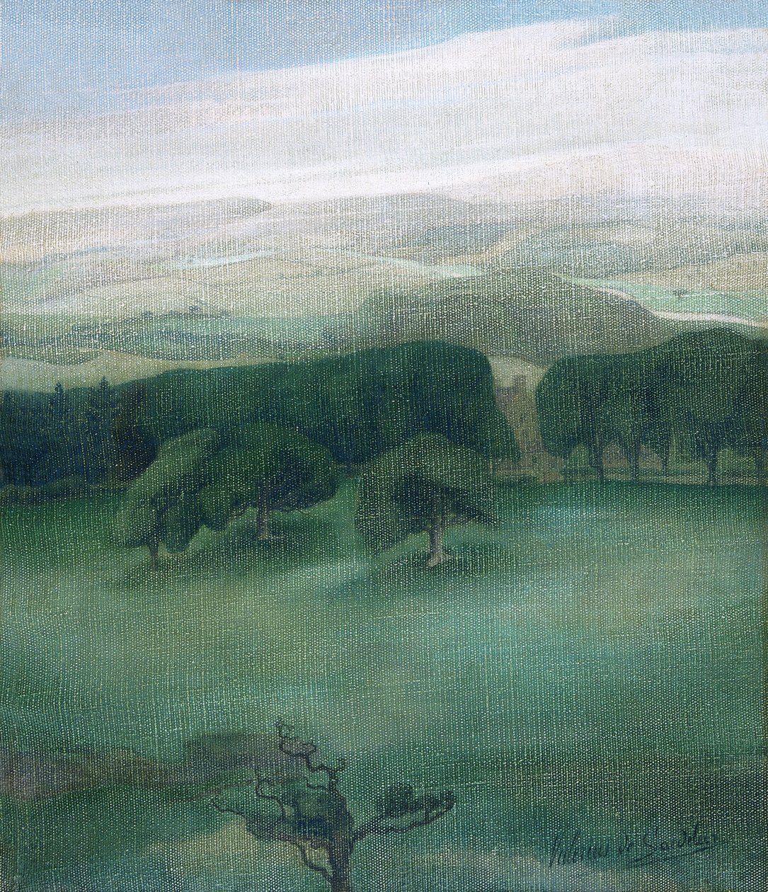 Bergen in Cardiganshire, 1910s door Valerius de Saedeleer