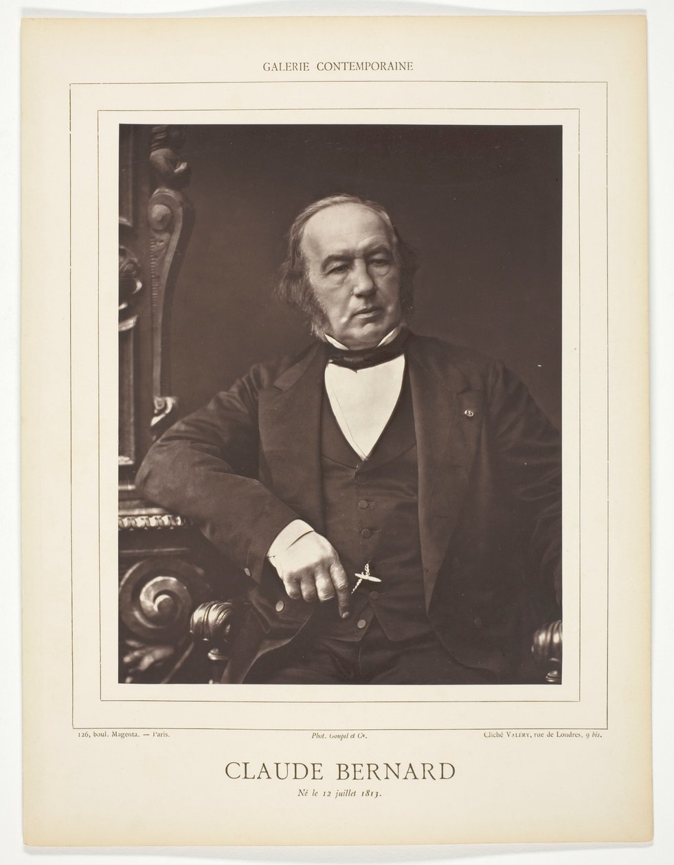 Claude Bernard door Valéry