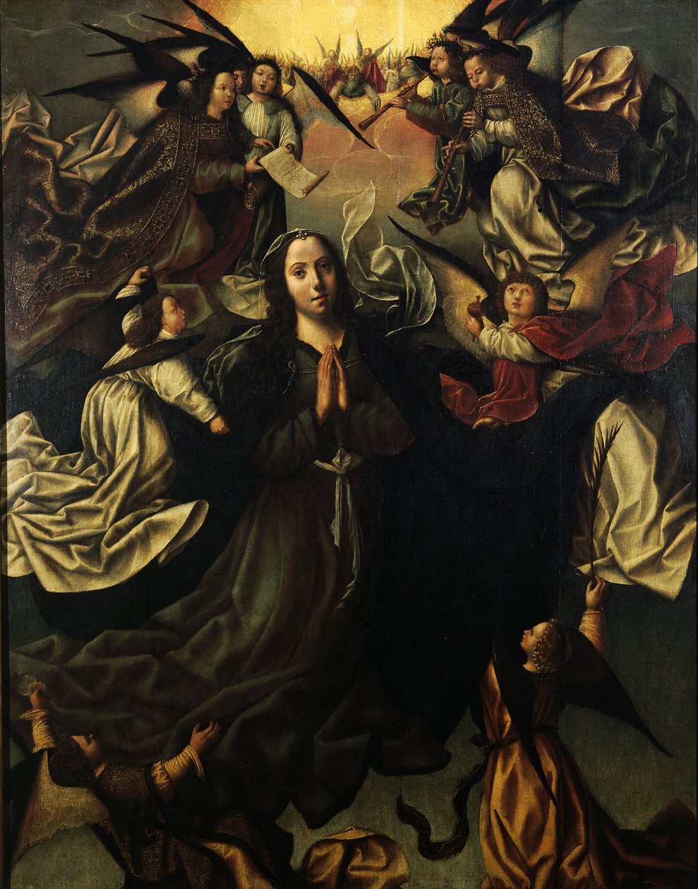 De Tenhemelopneming van de Heilige Maagd Maria door Vasco Fernandes