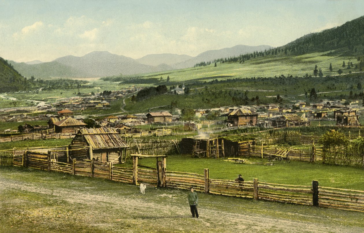 Cherga, Altai door Vasili Vasilievich Vereshchagin