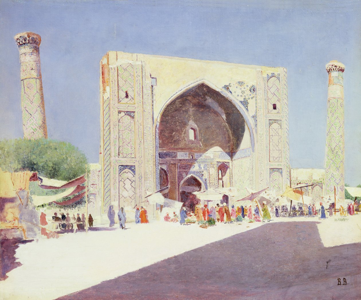 Samarkand, 1869-71 door Vasili Vasilievich Vereshchagin