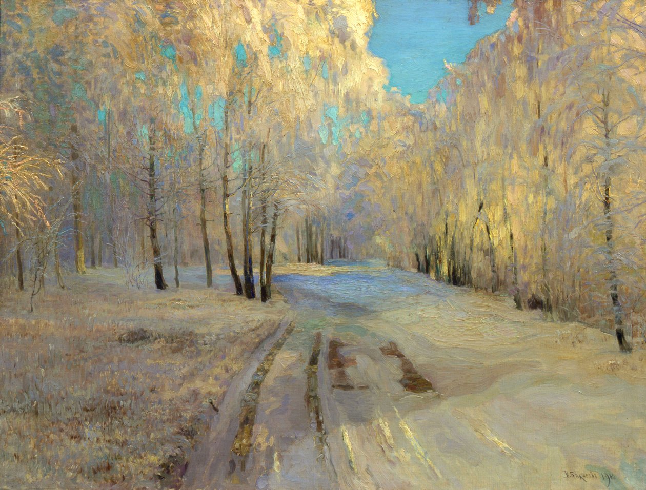 Rijp, 1900 door Vasili Baksheyev