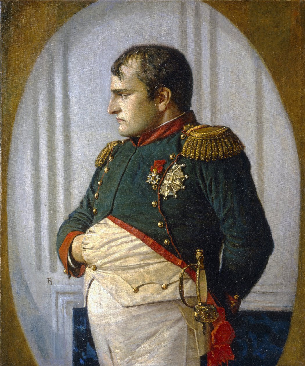Napoleon in het Petrovsky Paleis door Vasili Vasilievich Vereshchagin