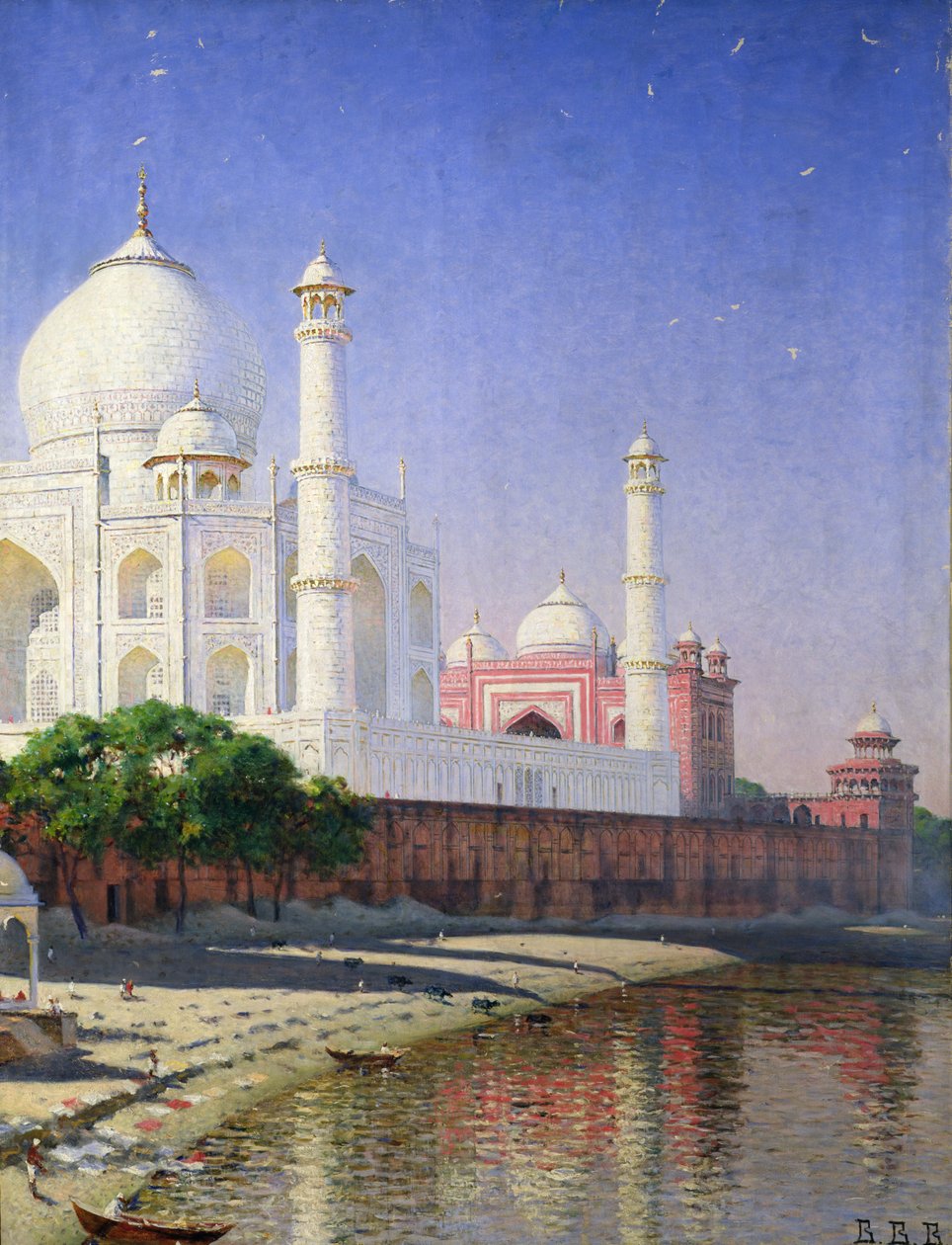 Taj Mahal door Vasili Vasilievich Vereshchagin