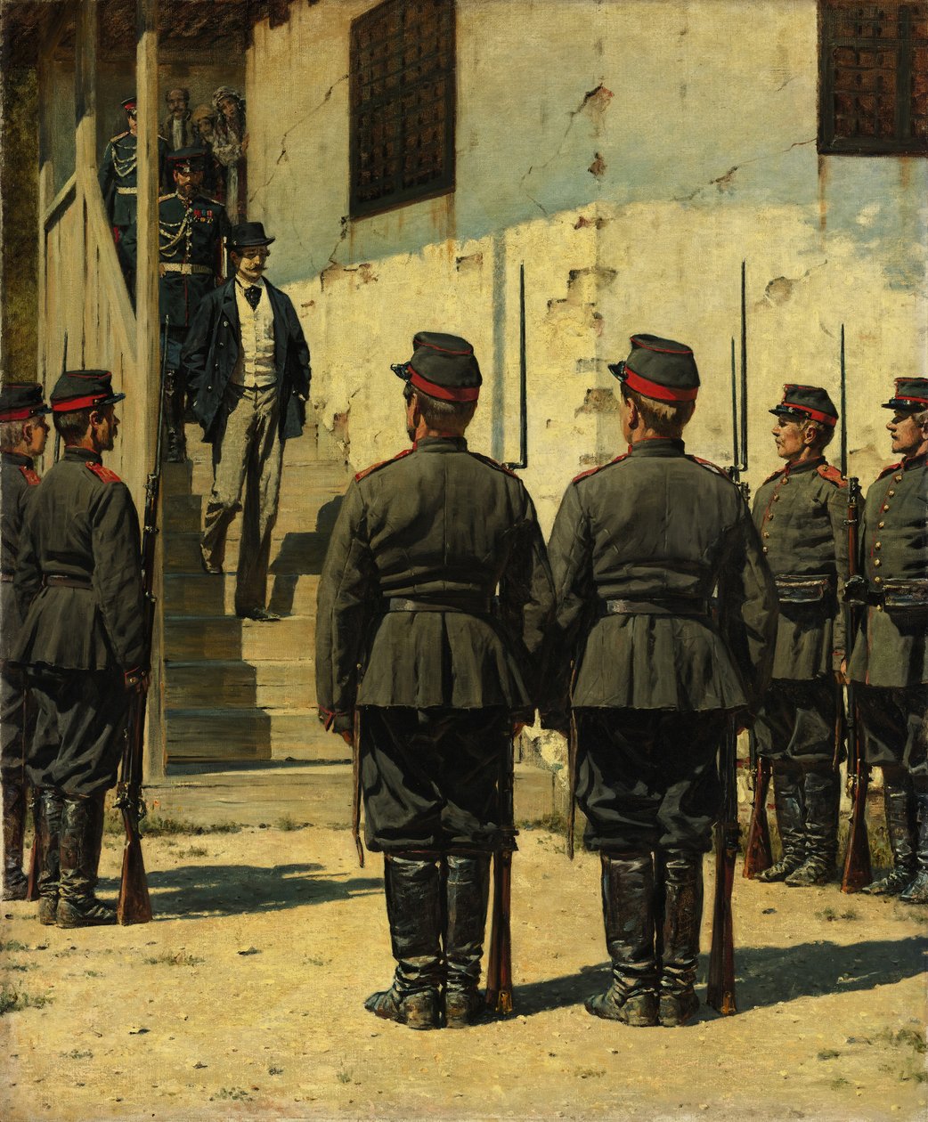 De spion door Vasili Vasilievich Vereshchagin