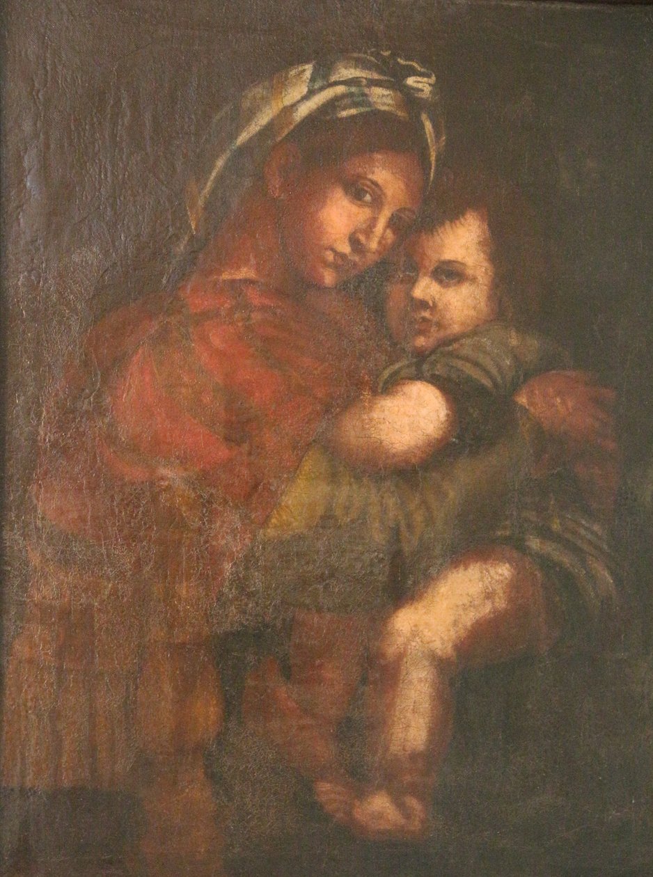 Madonna en Kind door Vasilis Michaelides