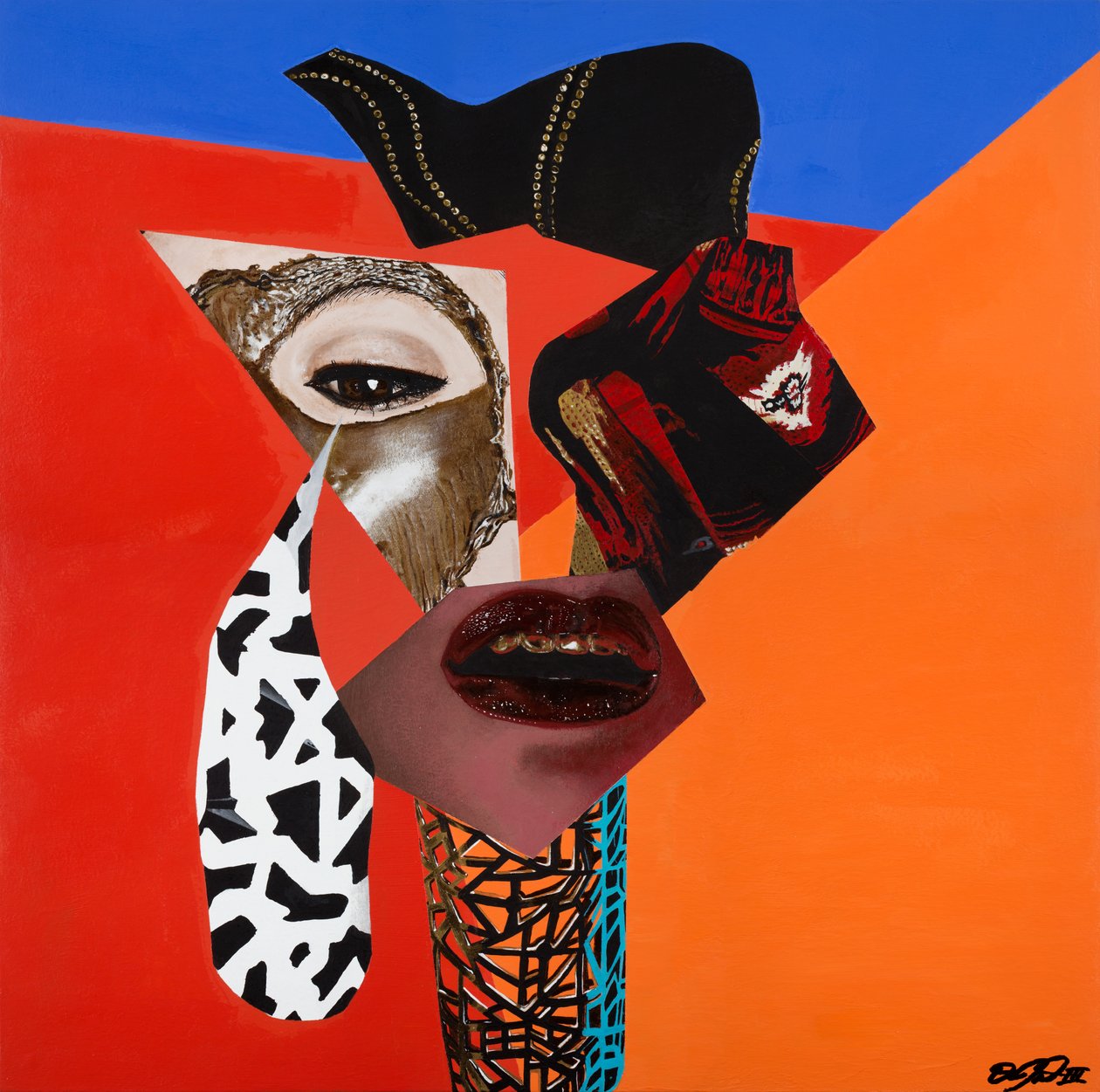 Brilliant Dope, 2014 (Acryl) door Vaskeen Vaskeen