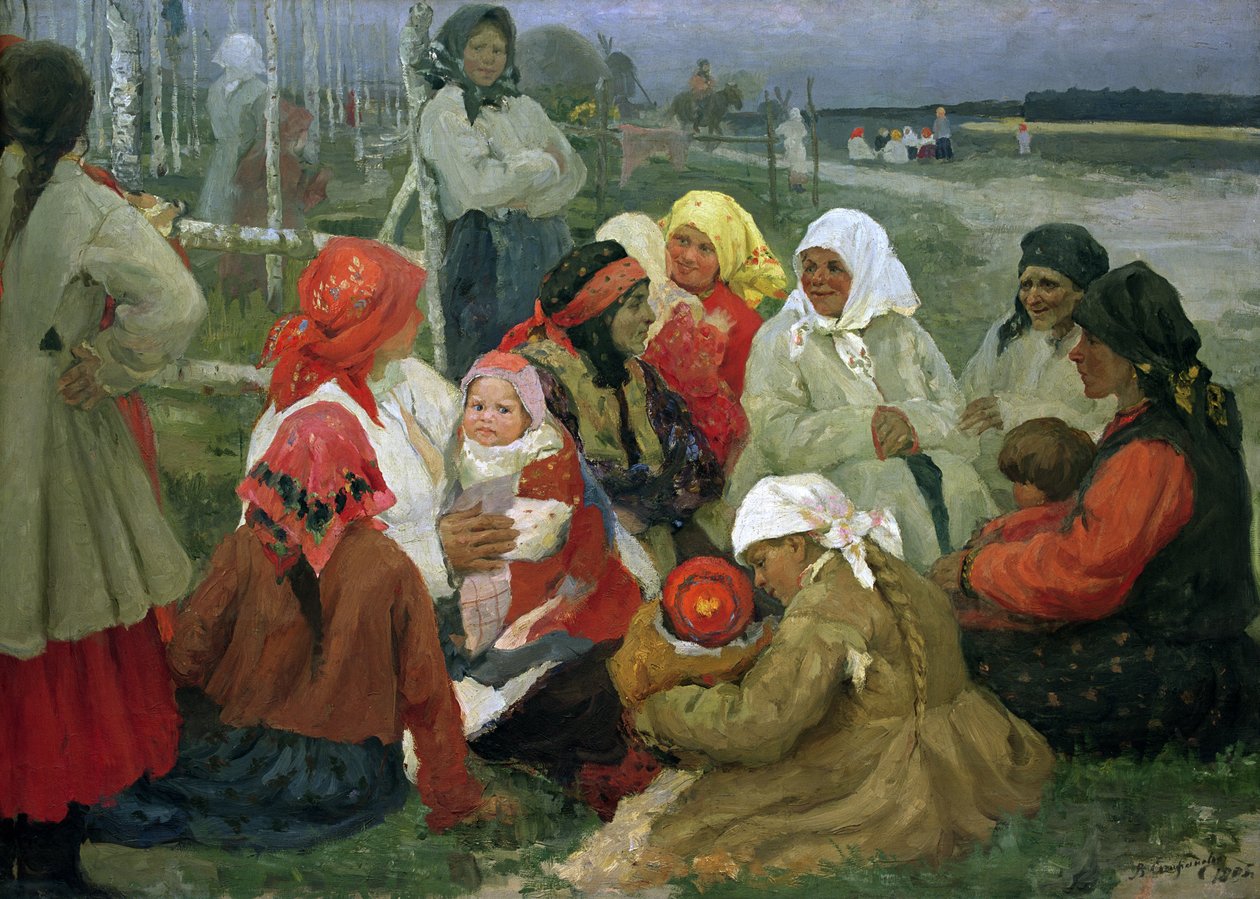 Boerinnen, 1905 door Vassa Epifanova