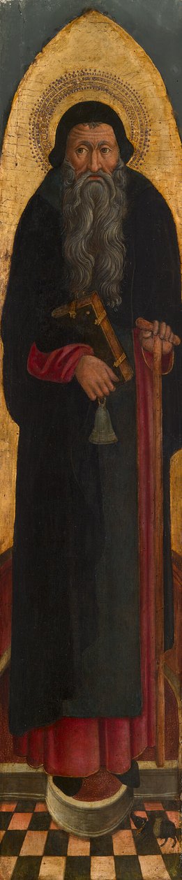 Sint Antonius Abt van een Augustijns altaarstuk door Venetian