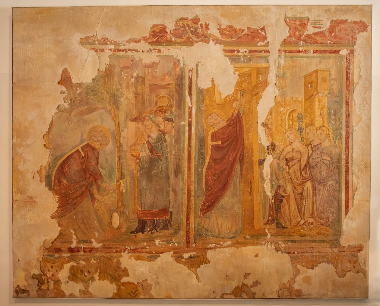Scènes uit het leven van St. Nicolaas door Venetian School