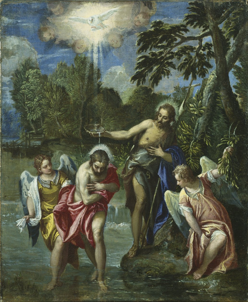 Doop van Christus door Veronese