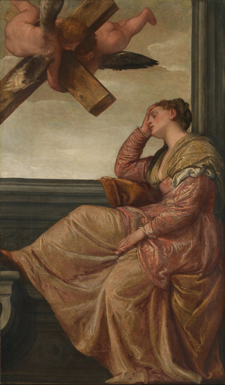 De Droom van Sint Helena, ca. 1570 door Paolo Veronese