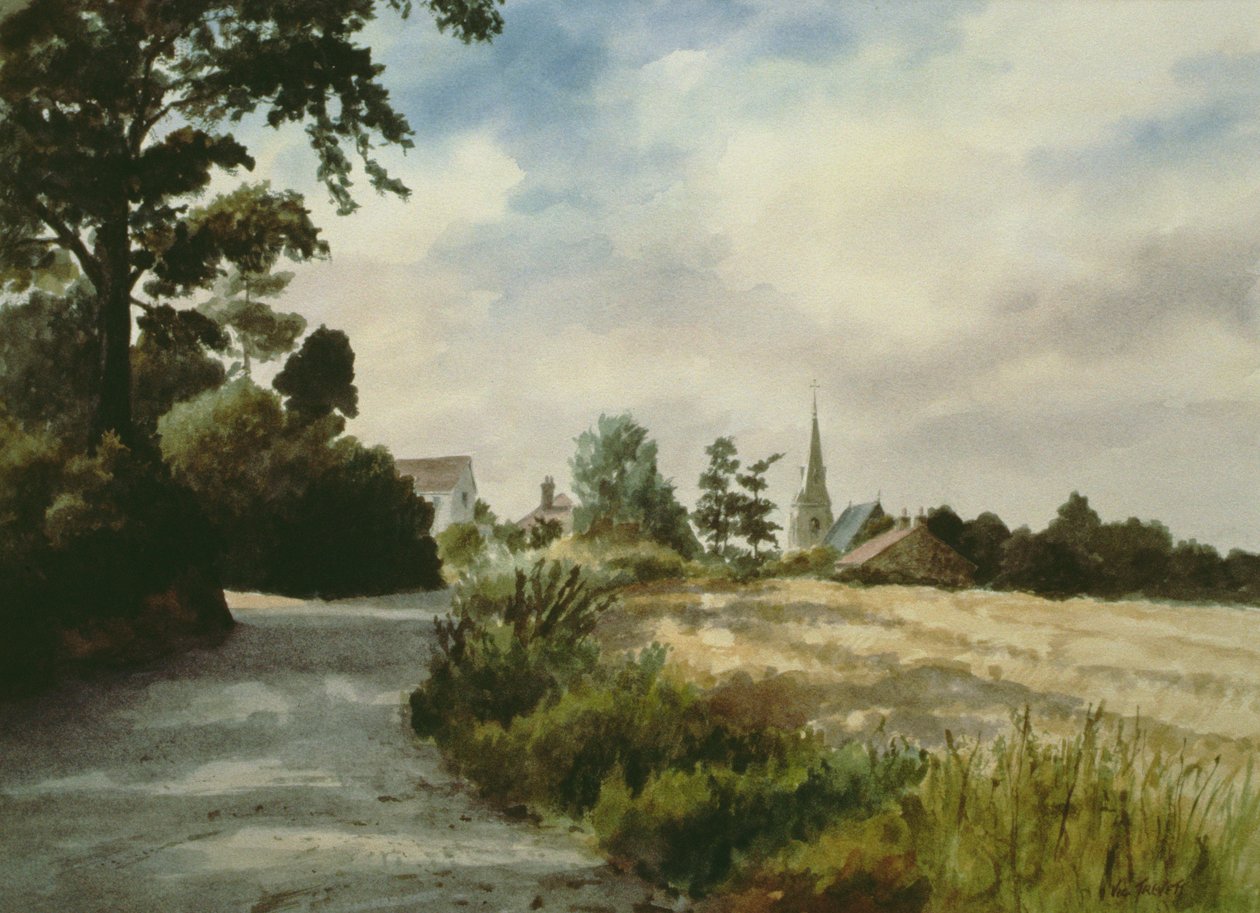 Higham, Upshire door Vic Trevett