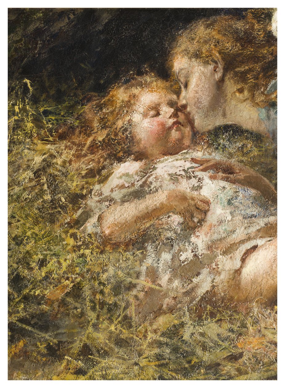 De muzikale engel, 1900-05 door Vicenzo Irolli