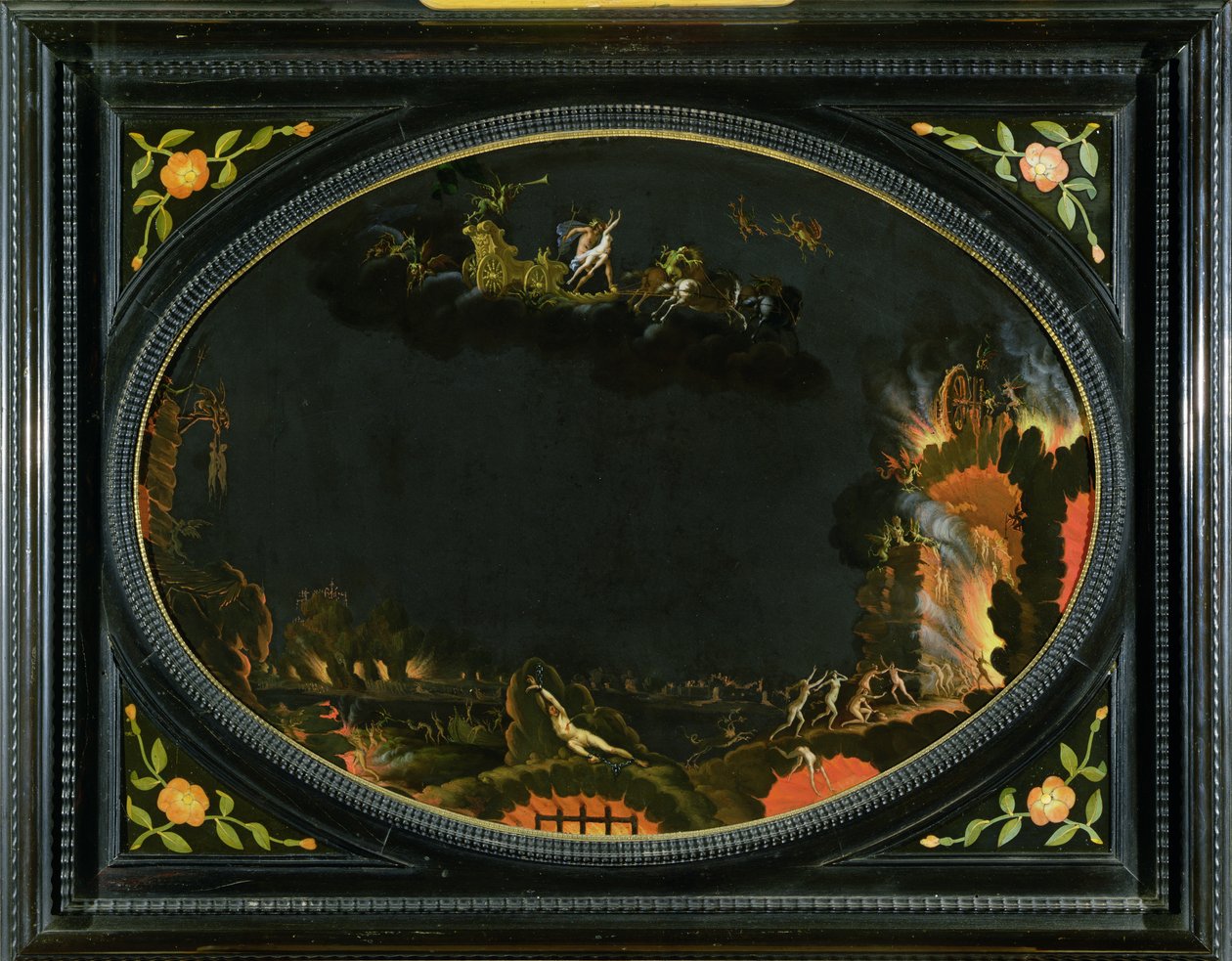 Inferno, c.1634 door Vicenzo Mannozzi or Manozzi