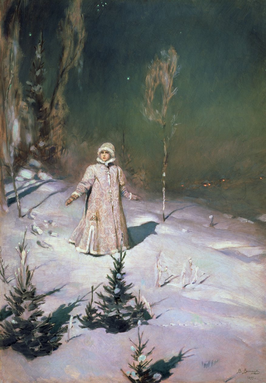 Sneeuwmeisje, 1899 door Victor Mikhailovich Vasnetsov
