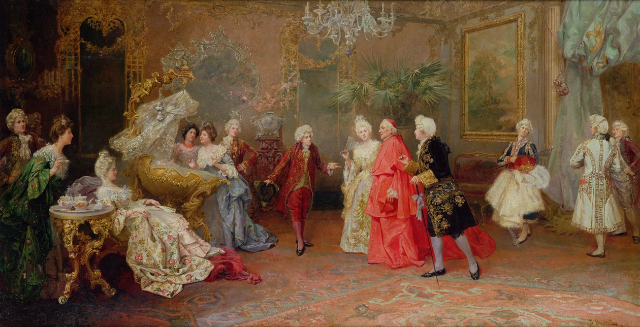 Onbekend schilderij door Victor Caccidrelli