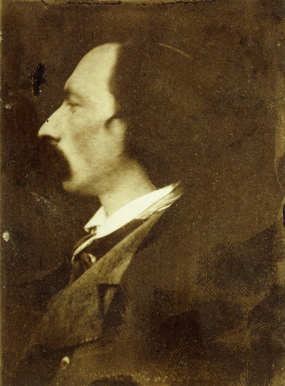 Portret van Auguste Vacquerie door Victor Hugo
