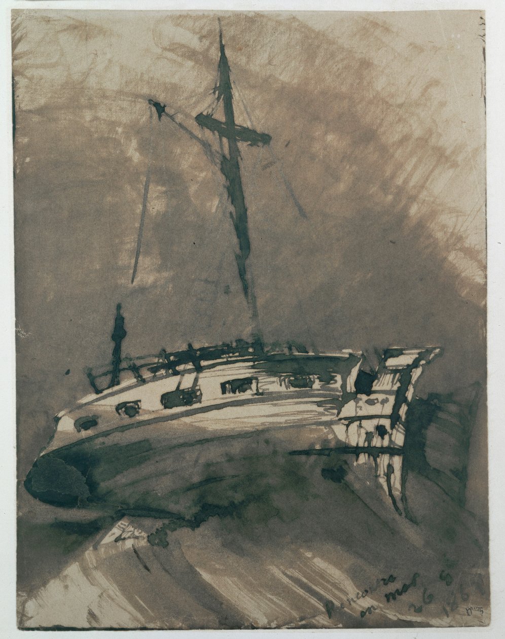 Ontmoeting op zee ... door Victor Hugo