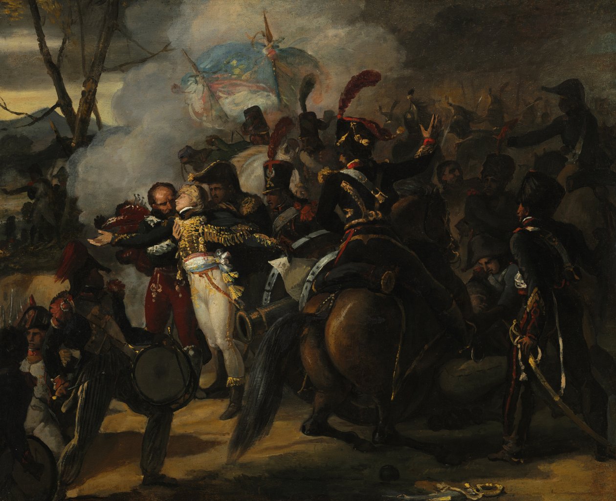 De Dood van Generaal Colbert door Victor Schnetz