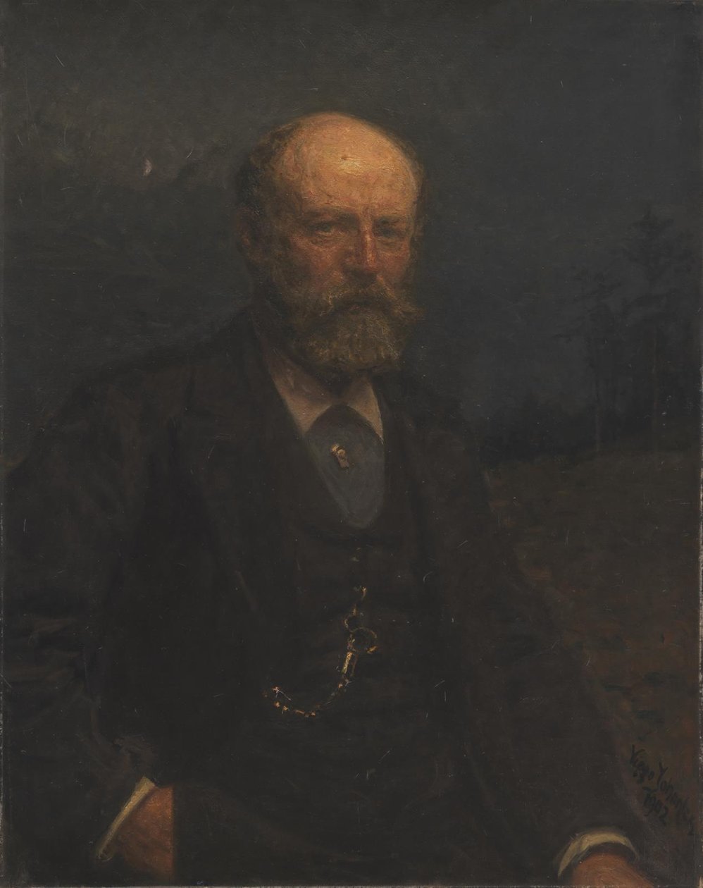 Zelfportret door Viggo Johansen