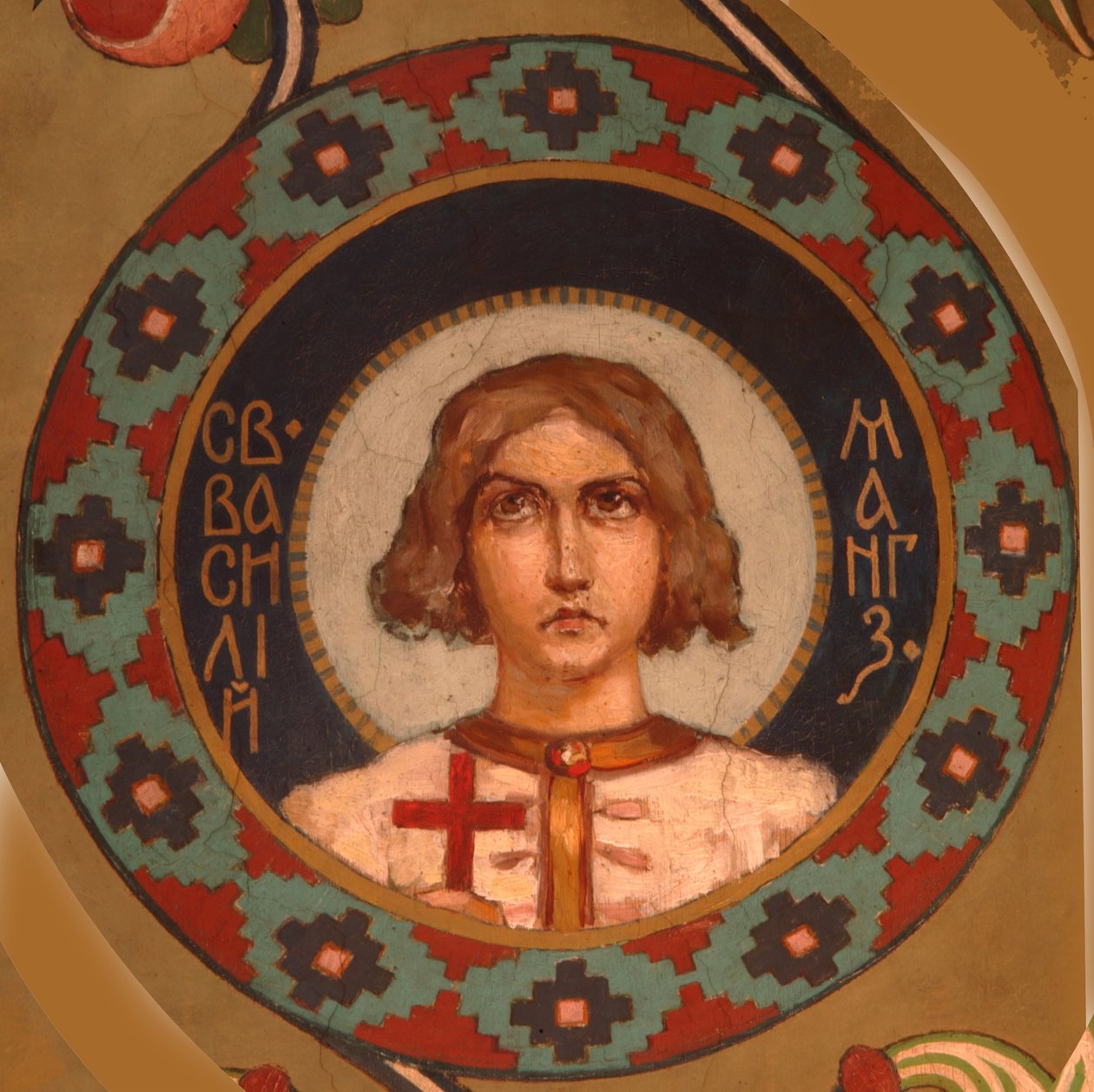 Sint Basil van Mangazeya, 1885-1896 door Viktor Mikhaylovich Vasnetsov
