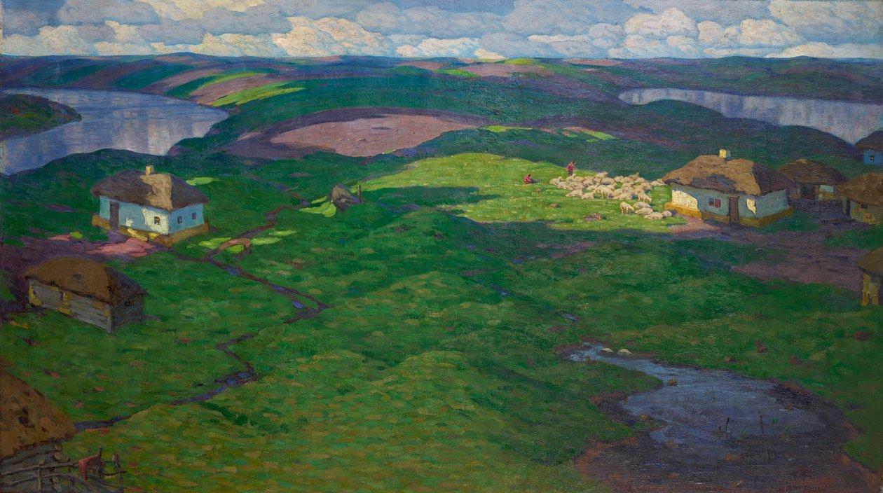Wolkenschaduw door Viktor Sarubin