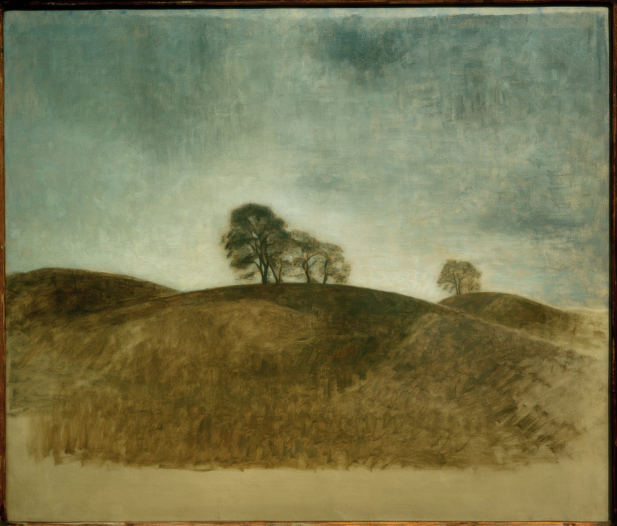 Dunkebakke, Frederiksvaerk door Vilhelm Hammershoi