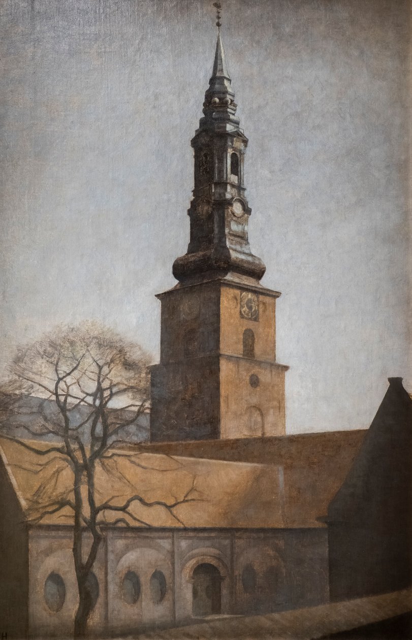 Sint-Pieterskerk, Kopenhagen door Vilhelm Hammershoi